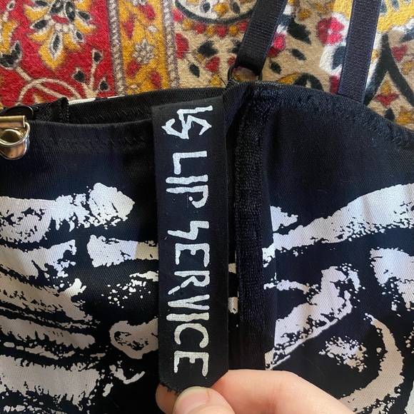 Lip Service Skeleton Corset Top - Picture 2 of 4